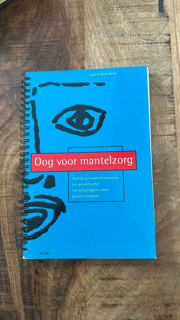 Oog voor mantelzorg - Achtergrondinfo en verwijzingen, Ophalen of Verzenden, Zo goed als nieuw