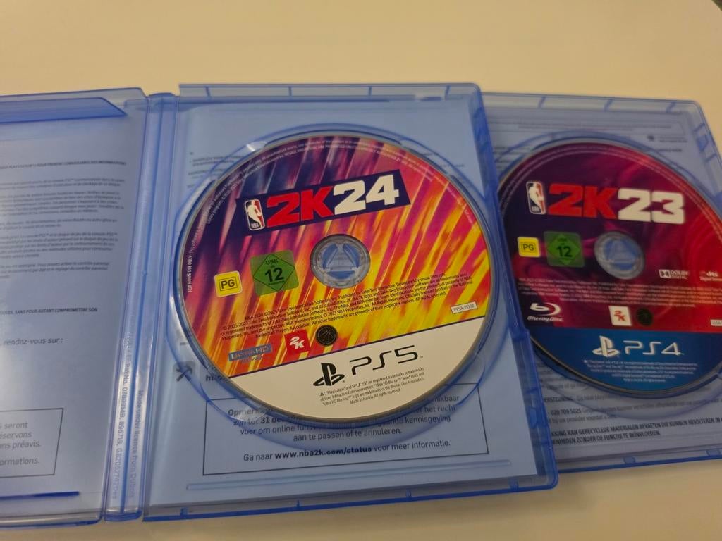 Nba 2k23 en 24 voor Playstation 4 en Playstation 5 Lees Goed, 2kGames NL, 2kgames, Ophalen of Verzenden, Zo goed als nieuw