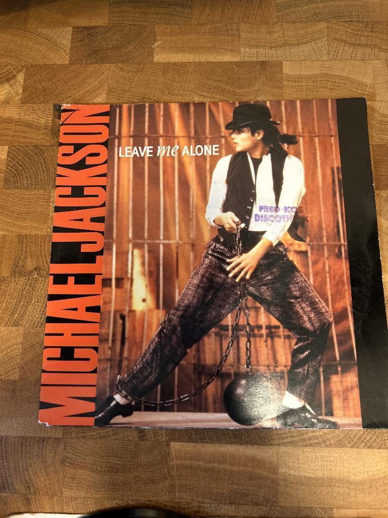 Michael Jackson leave me alone single, Cd's en Dvd's, Vinyl Singles, Ophalen of Verzenden, Gebruikt, Pop, Single