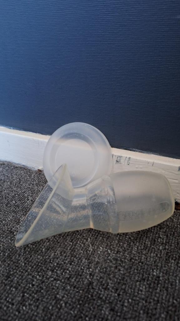 Siliconen vacuüm kolf pomp voor moedermelk, Ophalen of Verzenden, Zo goed als nieuw, Borstkolf