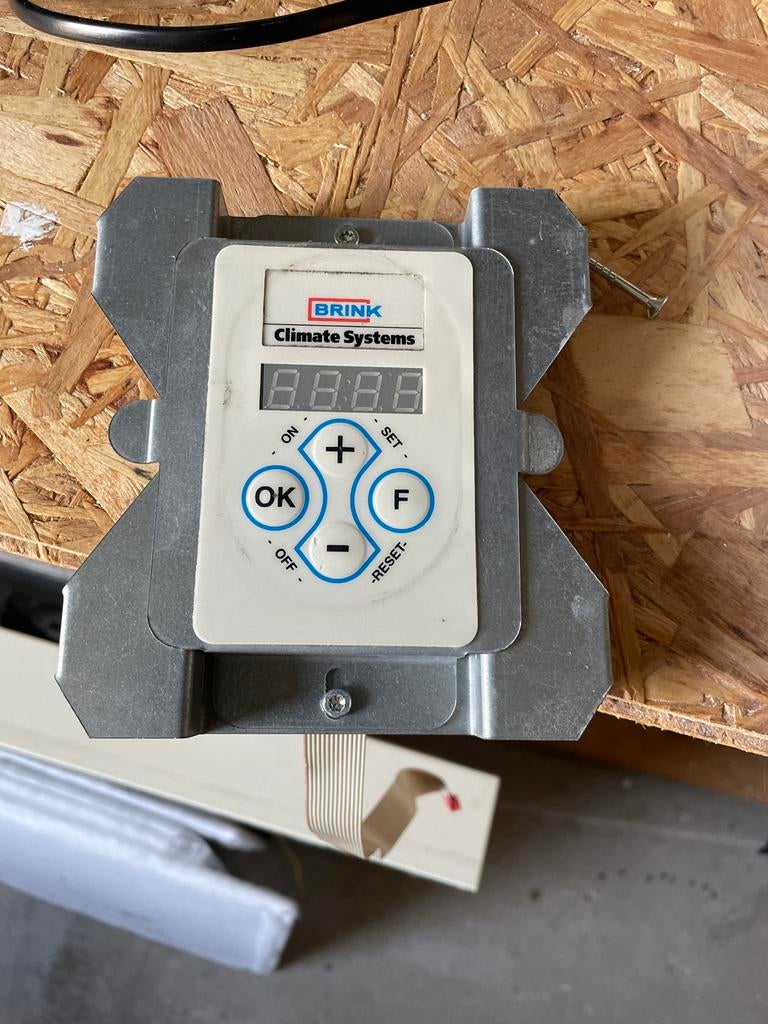 Bedieningspaneel van Brink Renovent WTW, Ophalen of Verzenden, Gebruikt