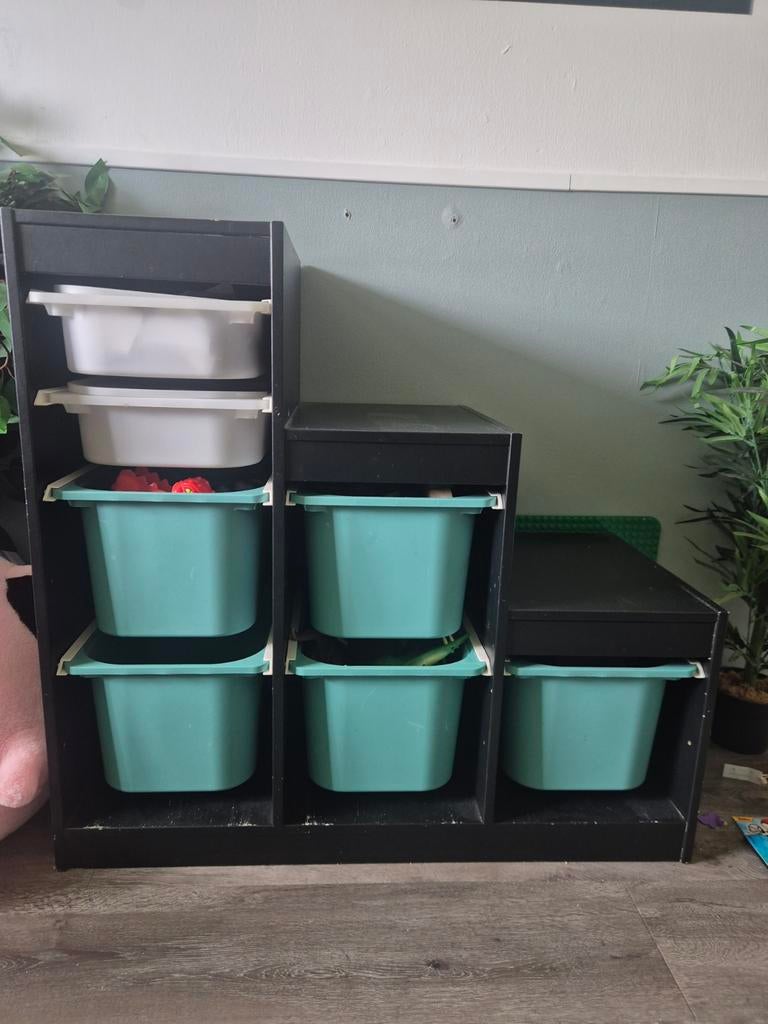 Ikea Trofast kast met bakken, Ophalen, Gebruikt, Kast