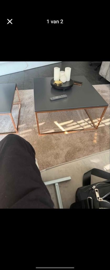2 salon tafel, Ophalen, Minder dan 5 meter