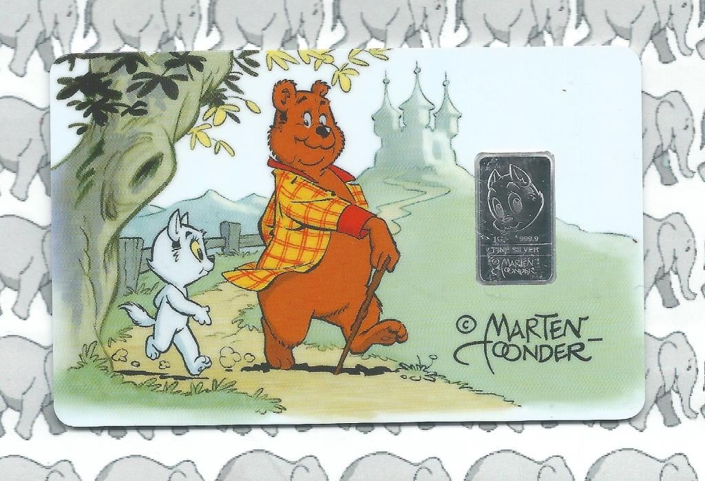 Nederland Coincard 2026 (54e)"85 jaar Tom Poes"(1 gr.zilver), Postzegels en Munten, Munten | Europa | Euromunten, Overige waardes