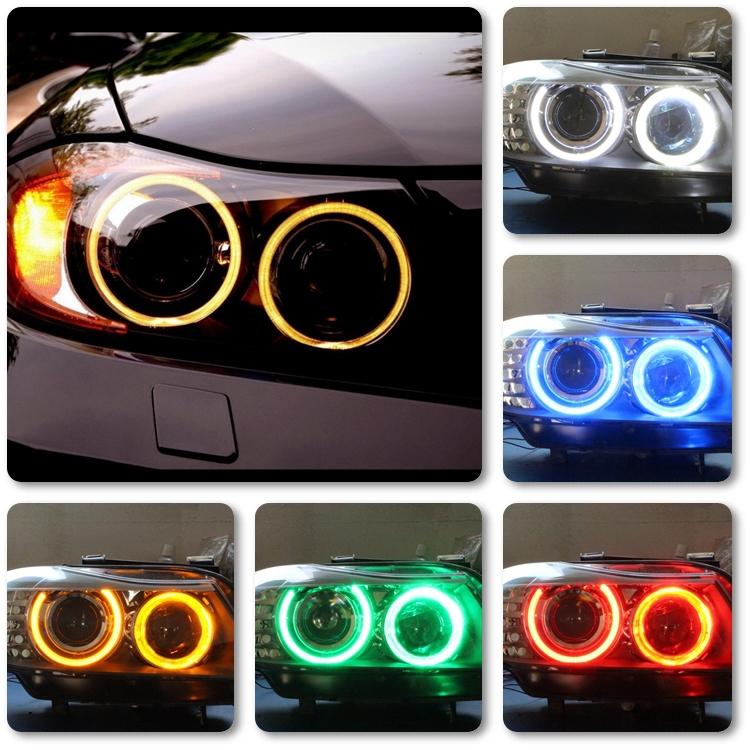 H8 RGB Angel Eyes Lampenset BMW 1-3-5 serie en X5 X6 Z4, Buurserstraat 15 A, 7481 EG,Haaksbergen, Nieuw, Ophalen of Verzenden