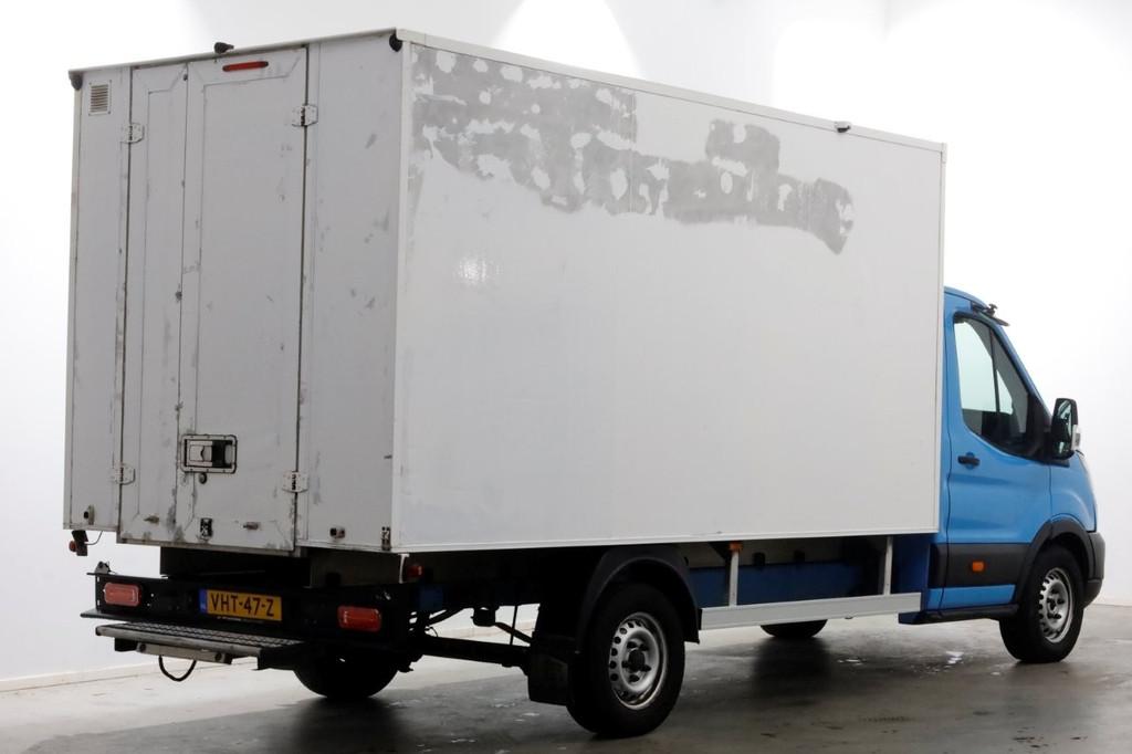 Ford Transit 350 2.0 TDCI 130pk E6 Bakwagen met achterdeuren, Auto's, Voorwielaandrijving, 15 km/l, Euro 6, 4 cilinders