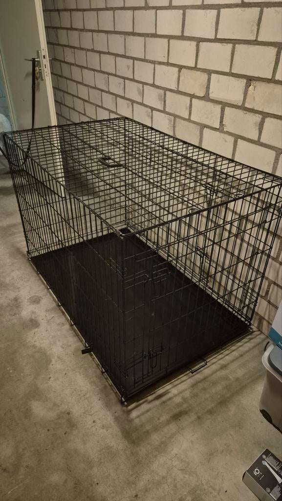 Metalen bench hond XXL, Ophalen, Zo goed als nieuw