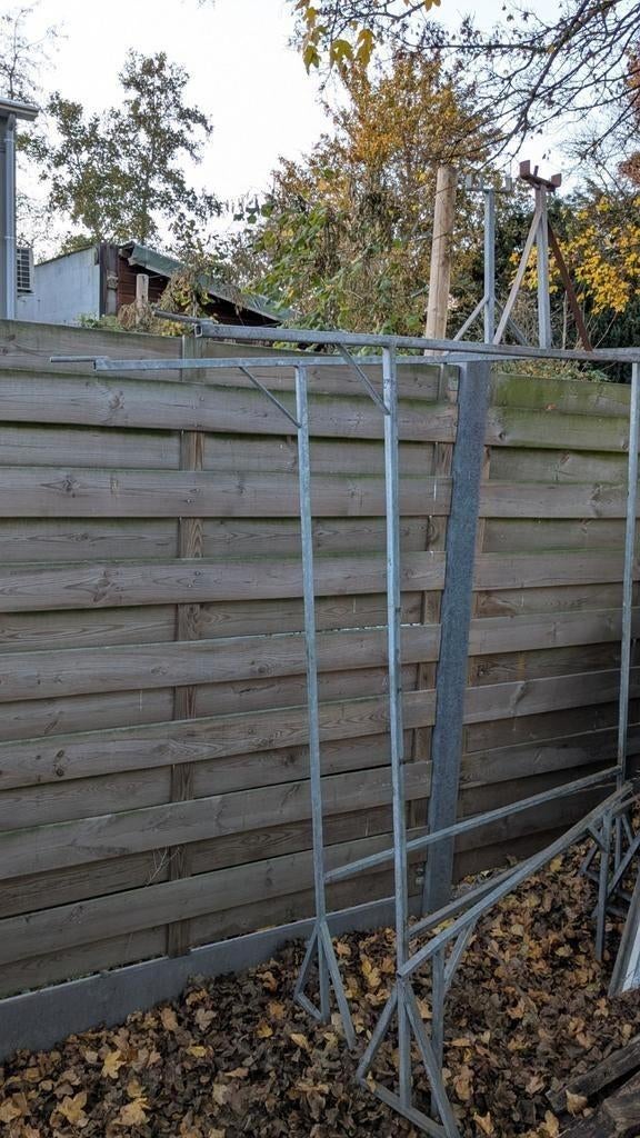 Marktkraam eventueel met planken, Ophalen, Gebruikt