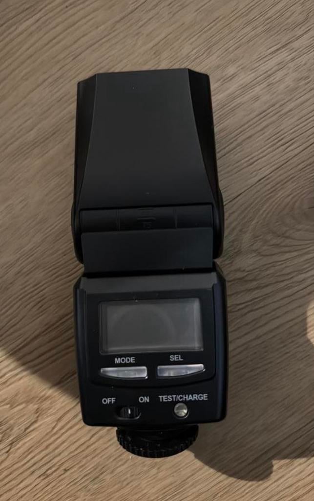 Fujifilm EF-42 flitser voor Fujifilm camera's, Ophalen, Gebruikt, Overige merken, Kantelbaar