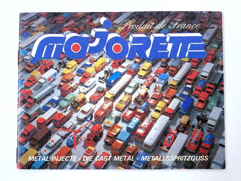 Majorette brochure 1979, Gebruikt, Auto, Verzenden, .