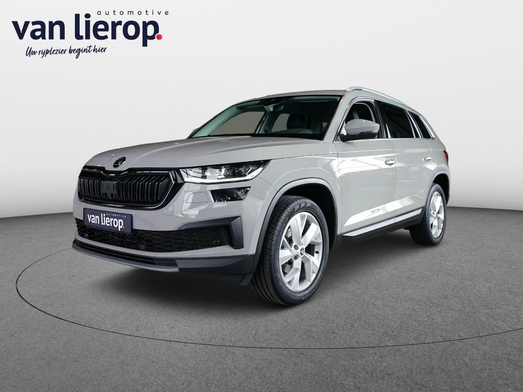 Skoda Kodiaq 1.5 TSI DSG AUT. | TREKHAAK | CAMERA | STOELVER, Zwart, 4 cilinders, 150 pk, Leder en Stof