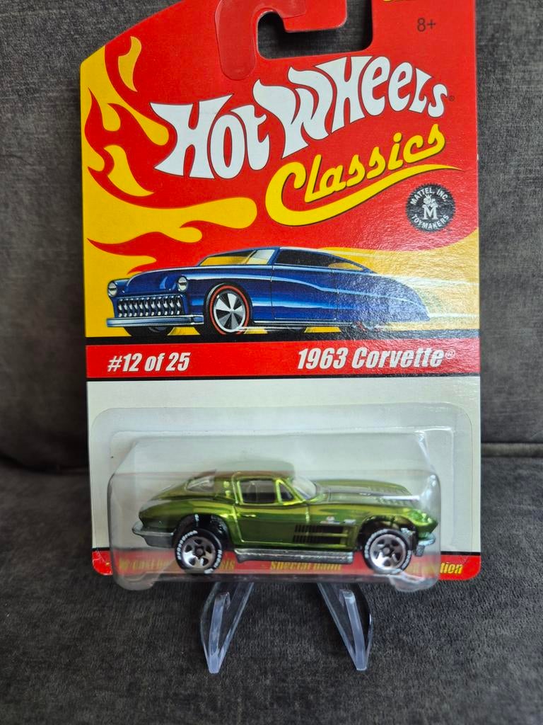Hot Wheels Classics 1963 Corvette, Ophalen of Verzenden, Nieuw, Auto