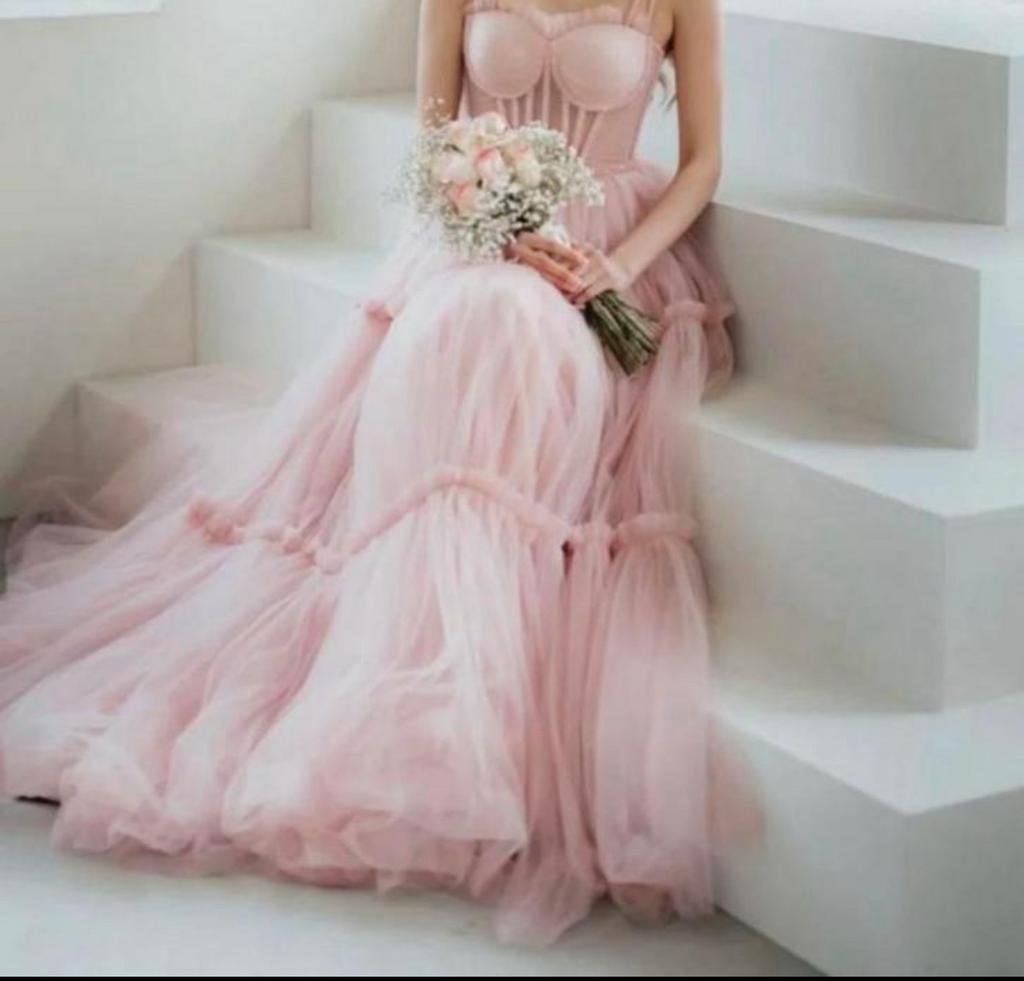 Verlovings jurk henna jurk feestjurk, Ophalen of Verzenden, Zo goed als nieuw, Trouwjurk