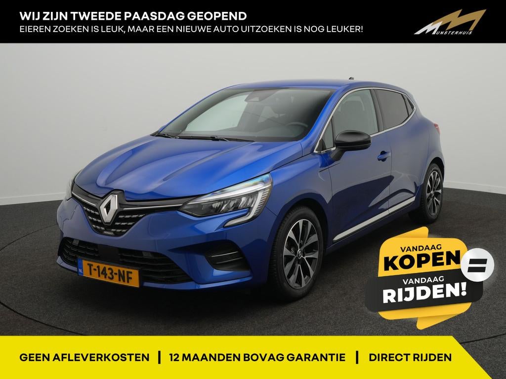 Renault Clio 1.6 E-Tech Full Hybrid 145 Techno - Occasion Le, 12 maanden, 28 km/l, Gebruikt, Blauw