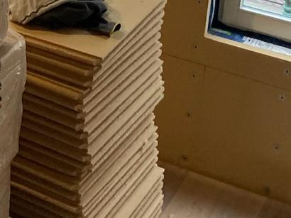 4 stuks Gutex multitherm isolatieplaten tand en groef, Doe-het-zelf en Verbouw, Isolatie en Afdichting, Ophalen, Overige materialen