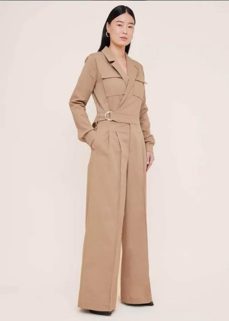 Vanilia jumpsuit NIEUW, Ophalen of Verzenden, Nieuw, Maat 42/44 (L), Beige