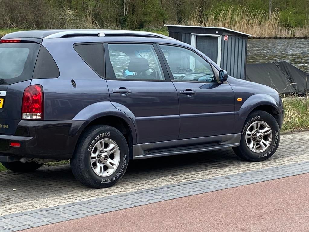 SsangYong Rexton 2.9 Rx290 VAN AUT 2006, Auto's, Automaat, Stof, USB, Origineel Nederlands