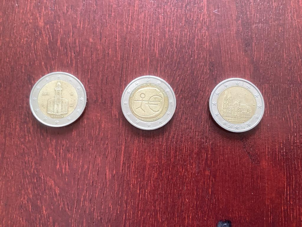 Bijzondere 2 euro munten Duitsland, Postzegels en Munten, Munten | Europa | Euromunten, Ophalen, Duitsland, 2 euro, Losse munt