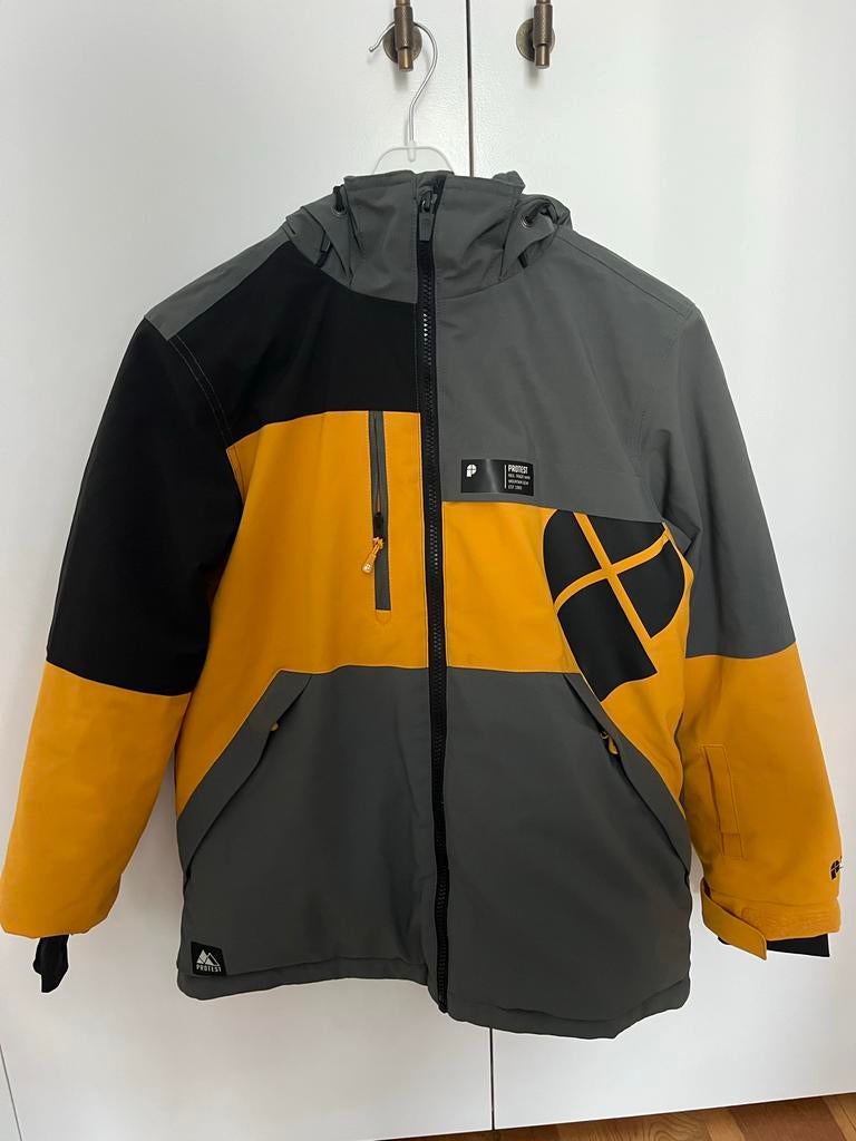 Jongens ski jas maat 152 - winterjas in goede staat, Kinderen en Baby's, Kinderkleding | Maat 152, Ophalen of Verzenden, Gebruikt