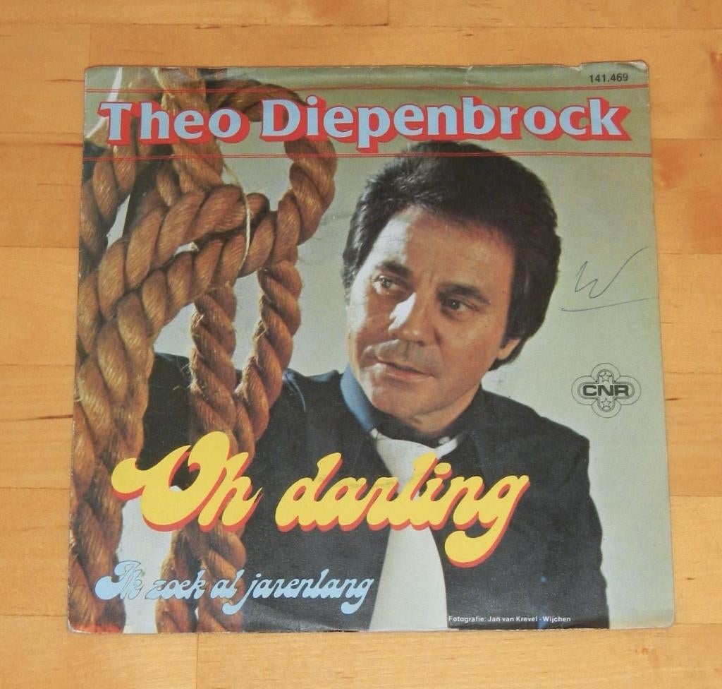 7" single - Theo Diepenbrock – Oh Darling, Ophalen, Gebruikt, Nederlandstalig