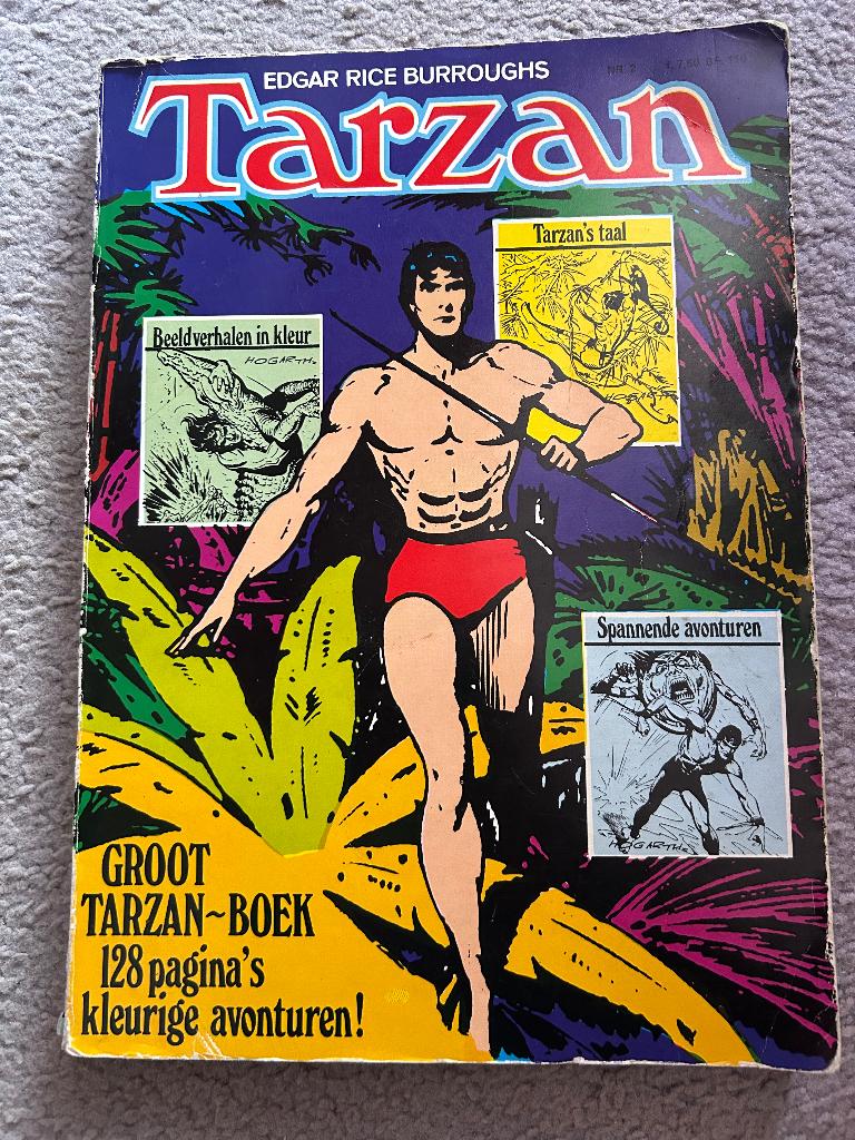 Het groot Tarzan boek jaren 80, Boeken, Strips | Comics, Europa, Ophalen, Gelezen, Eén comic