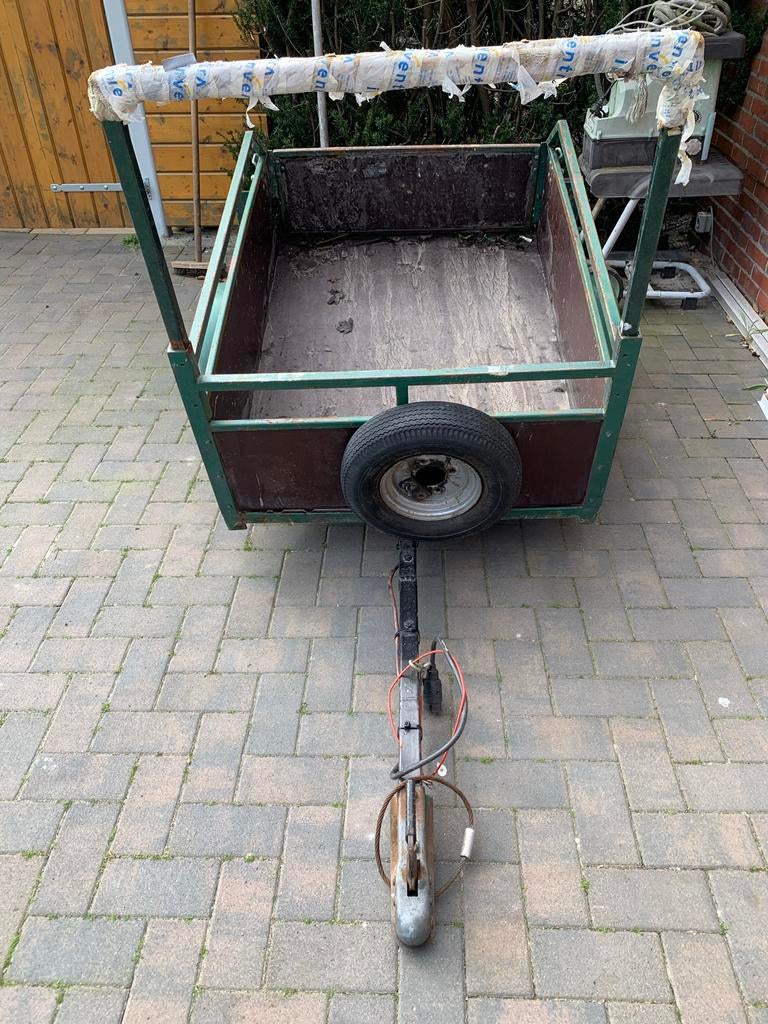 Kleine aanhanger, Ophalen, Gebruikt