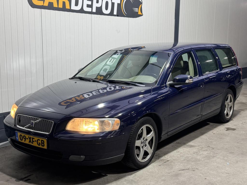 Volvo V70 2.4D Edition Vol jaar APK, Auto's, Volvo, Bedrijf, Te koop, V70, ABS, Airbags, Airconditioning, Alarm, Boordcomputer