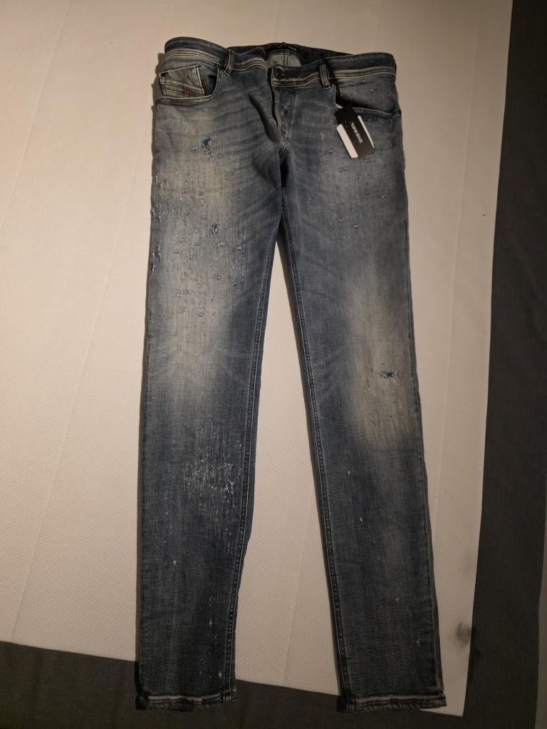 Nieuwe Diesel broek (heren) van € 279,99 voor € 150,-, Diesel, Blauw, Nieuw, Overige maten