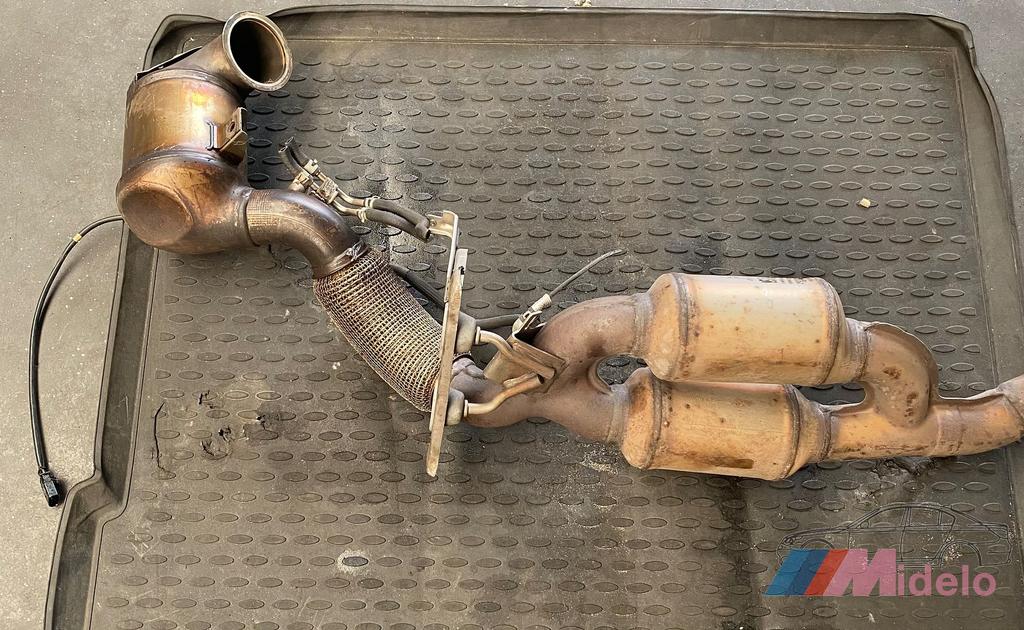 VWAG KATALYSATOR 5Q0131723 5Q0131701AN, Auto-onderdelen, Uitlaatsystemen, Gebruikt, -, Volkswagen, -