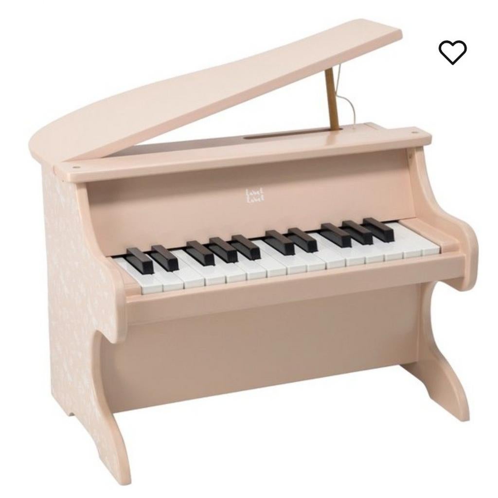 Label Label Houten Piano Roze - Nieuw in doos, Kinderen en Baby's, Speelgoed | Overig, Onbekend, raadpleeg verpakking voor details