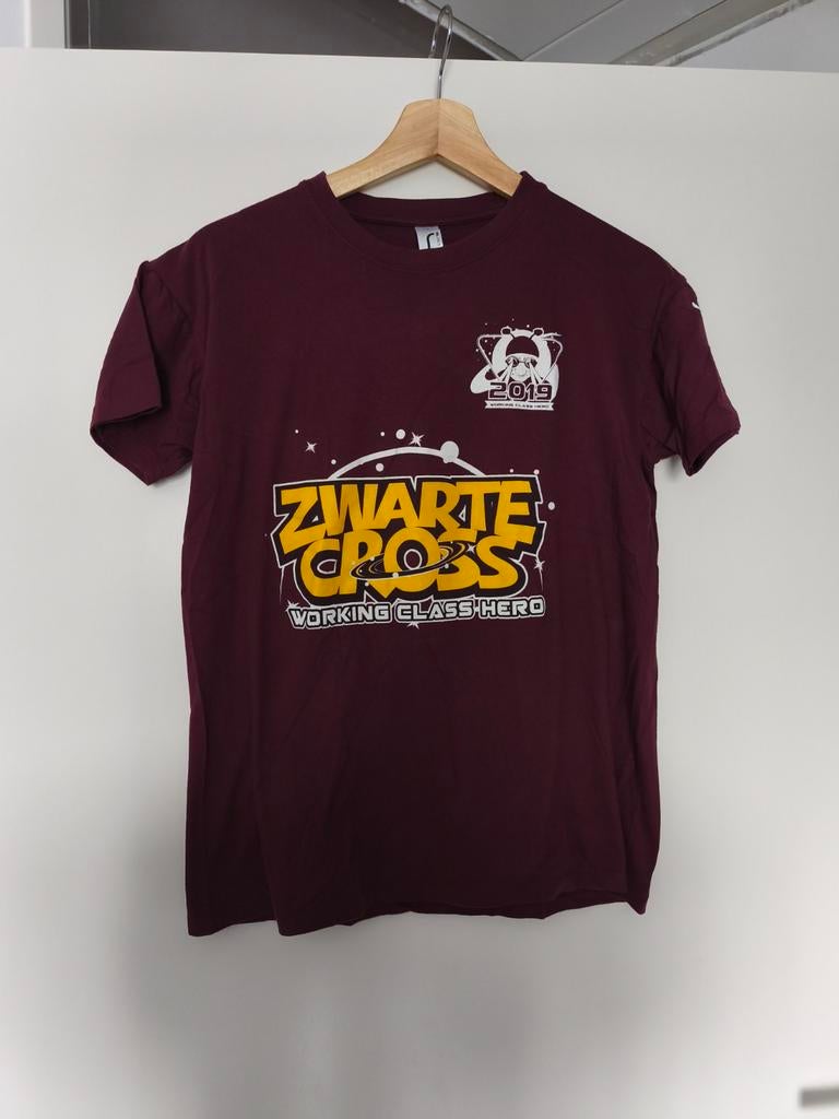 Zwarte Cross t shirt uit 2019, Ophalen of Verzenden, Zo goed als nieuw, Maat 46 (S) of kleiner, Rood