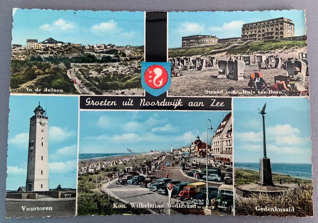 Groeten uit Noordwijk aan Zee, Verzamelen, Ophalen of Verzenden, Gelopen, Zuid-Holland