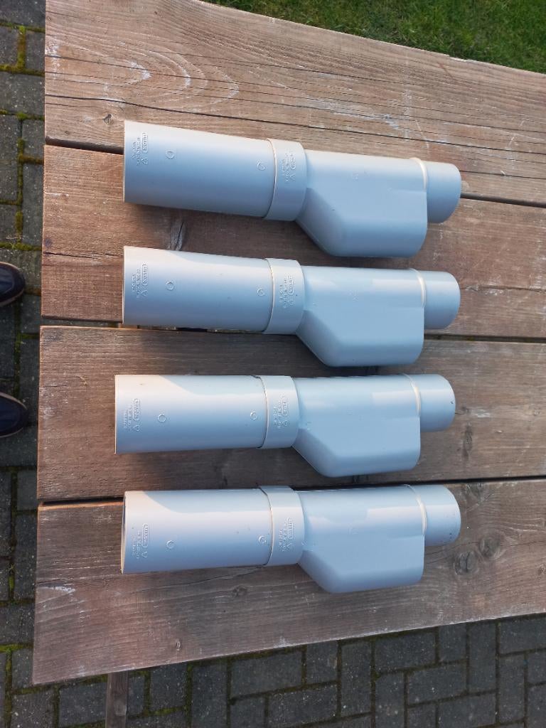 Blad scheider wavin rond 80, Ophalen, Pvc, Overige typen, Zo goed als nieuw