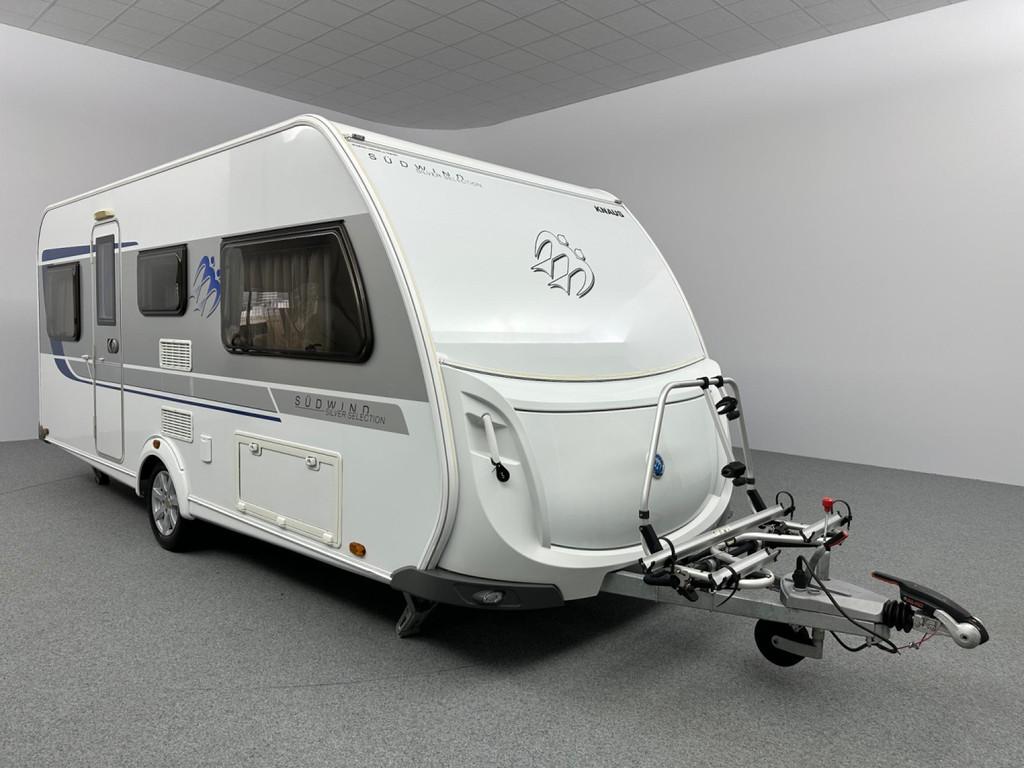 Knaus Südwind 500 EU Silver Selection Voortent INCL STALLIN, Caravans en Kamperen, Koelkast, Rondzit, Tot en met 2, Bedrijf