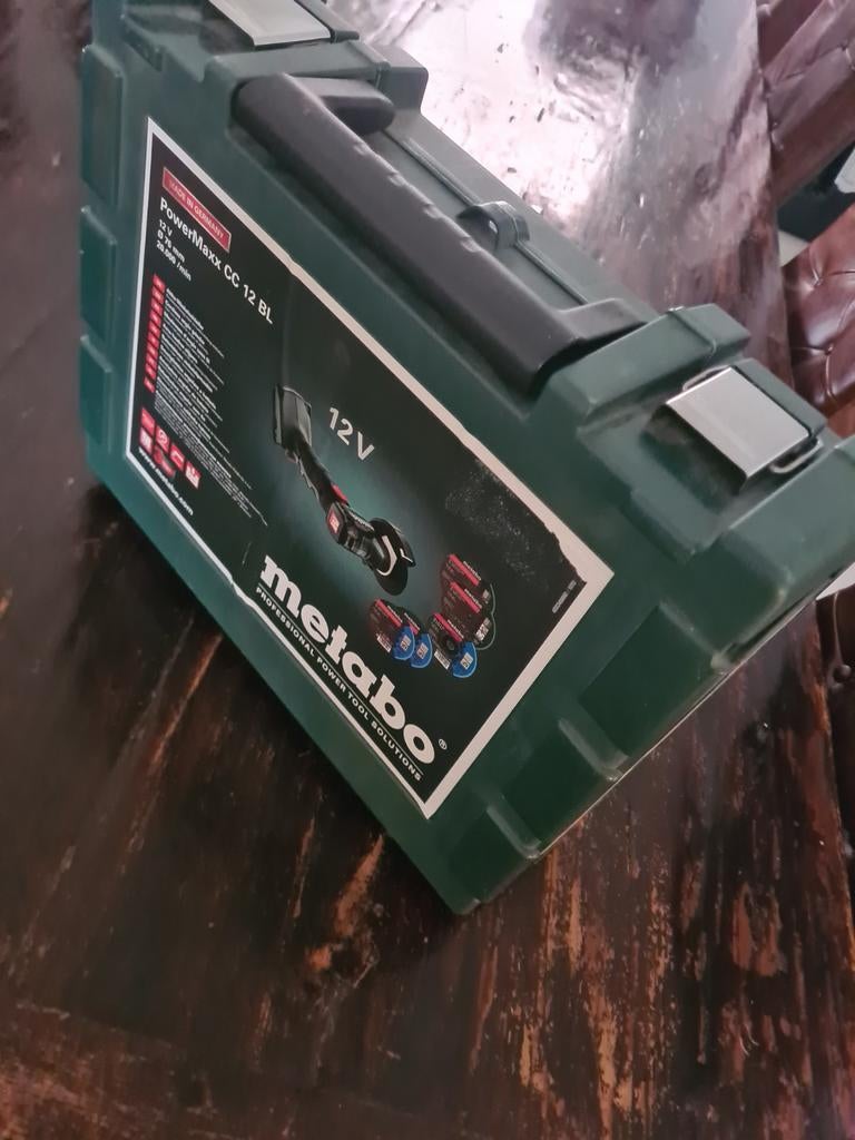 Metabo CC 12 BL. 12v Accu haakse slijper, Doe-het-zelf en Verbouw, Gereedschap | Slijpmachines, Accu haakse slijper, Powermaxx