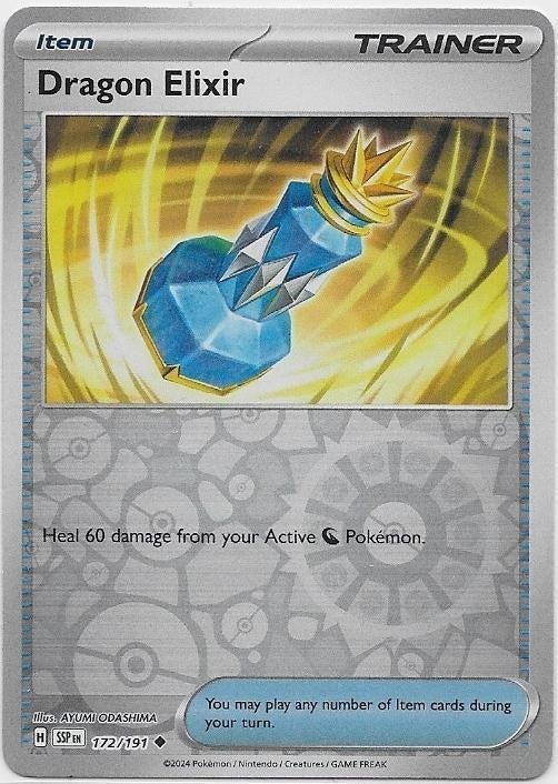 Surging Sparks,  Dragon Elixir [reverse] 172/191, Verzenden, Nieuw, Losse kaart