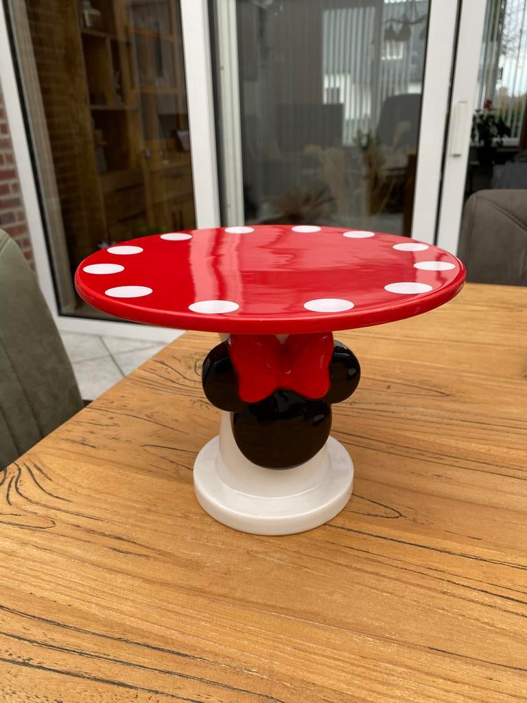 Gebak schaal, Huis en Inrichting, Ophalen, Rond, Glas