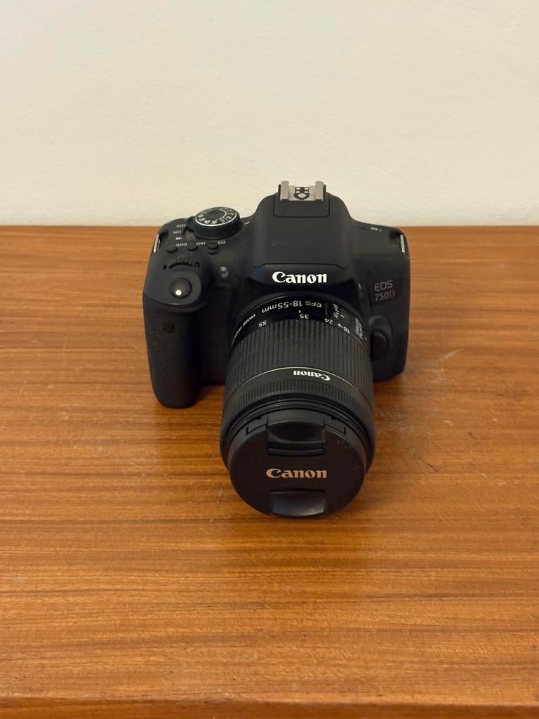 Canon EOS 750D Spiegelreflexcamera + 2 lenzen, Spiegelreflex, Canon, Ophalen of Verzenden, Zo goed als nieuw