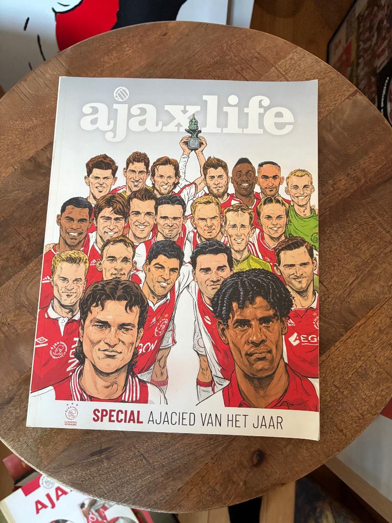 Ajax life uitgave, Ophalen of Verzenden, Gebruikt, Ajax, Boek of Tijdschrift