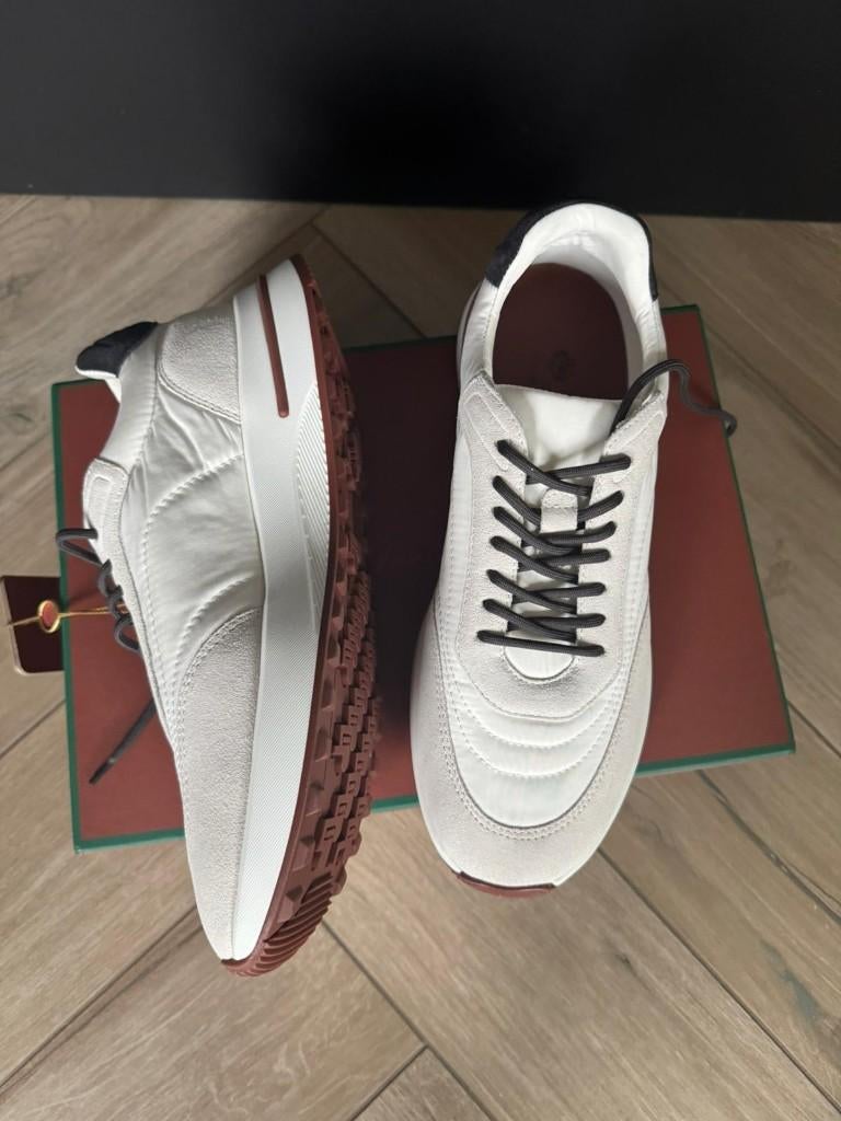 Loro Piana weekend walk Sneakers maat 43 schoenen, Wit, Ophalen of Verzenden, Loro Piana, Sneakers of Gympen