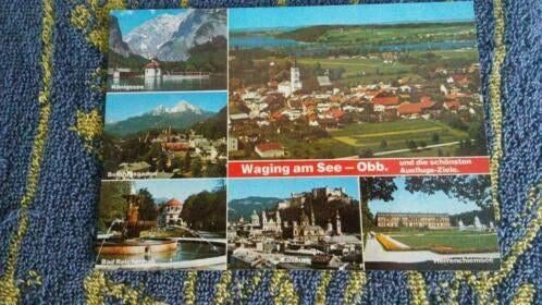 kaart waging am see kurort am see duitsland verzamelkaart, Ophalen of Verzenden, 1980 tot heden, Gelopen, Duitsland