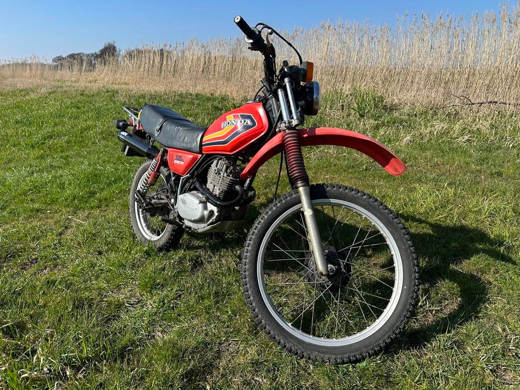 Honda XL 250S uit 1978 - inclusief origineel kentekenbewijs