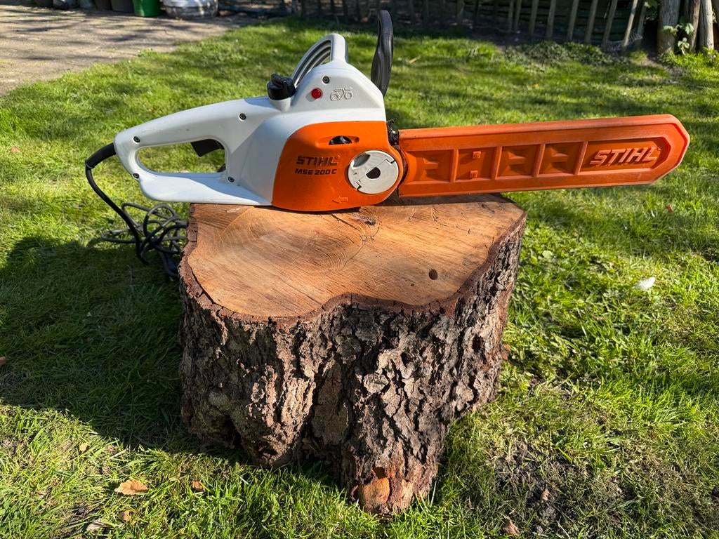Stihl MSE 200 C elektrische kettingzaag, Ophalen, Gebruikt, 70 mm of meer, Kettingzaag