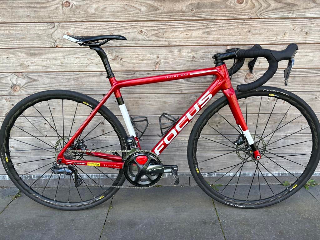 Focus Izalco MAX maat XS Ultegra Di2 disc dubbele powermeter, Overige merken, 28 inch, Stalbergweg, Gebruikt