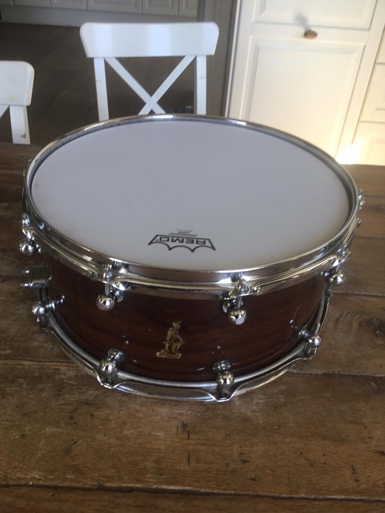 Brady Jarrah ply 14 inch snare voor de fijnproever, Ophalen, Gebruikt