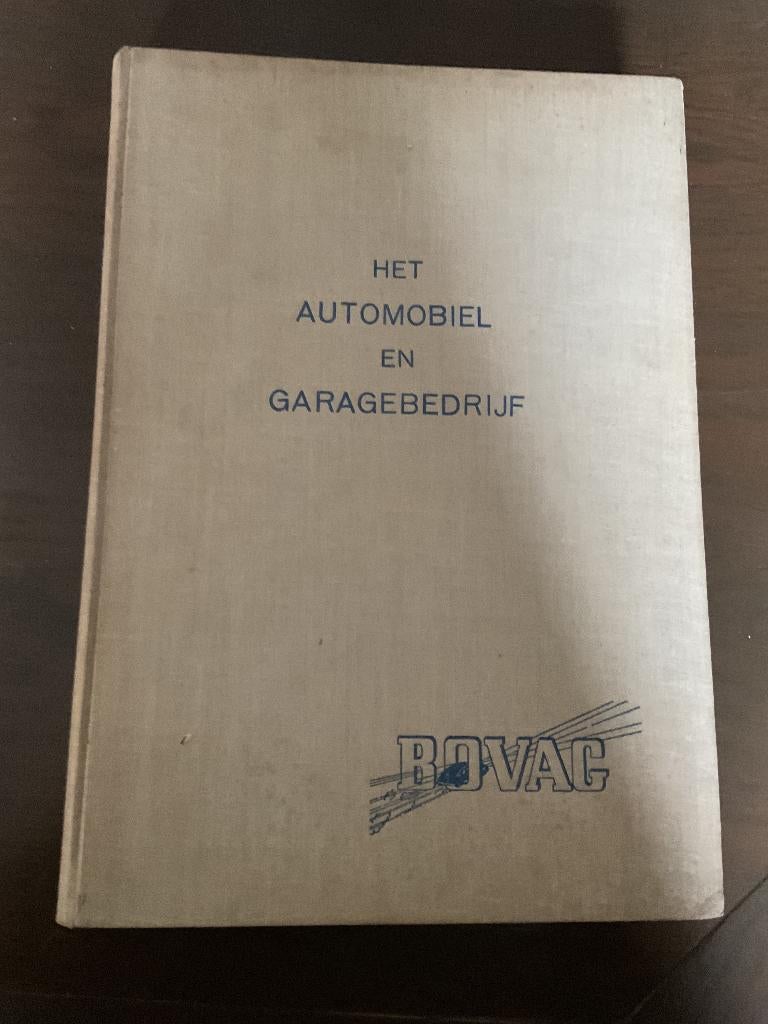 Automobiel en garagebedrijf leerboek 1941, Ophalen of Verzenden, Gelezen, Algemeen