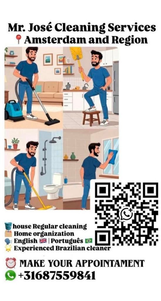 Regular House Cleaning | Office Cleaning, Vacatures, 33 - 40 uur, MBO, Vanaf 5 jaar, Tijdelijk contract