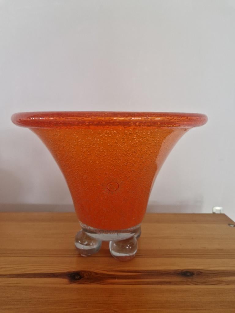 Diva design handgeblazen vintage vaas, Ophalen of Verzenden