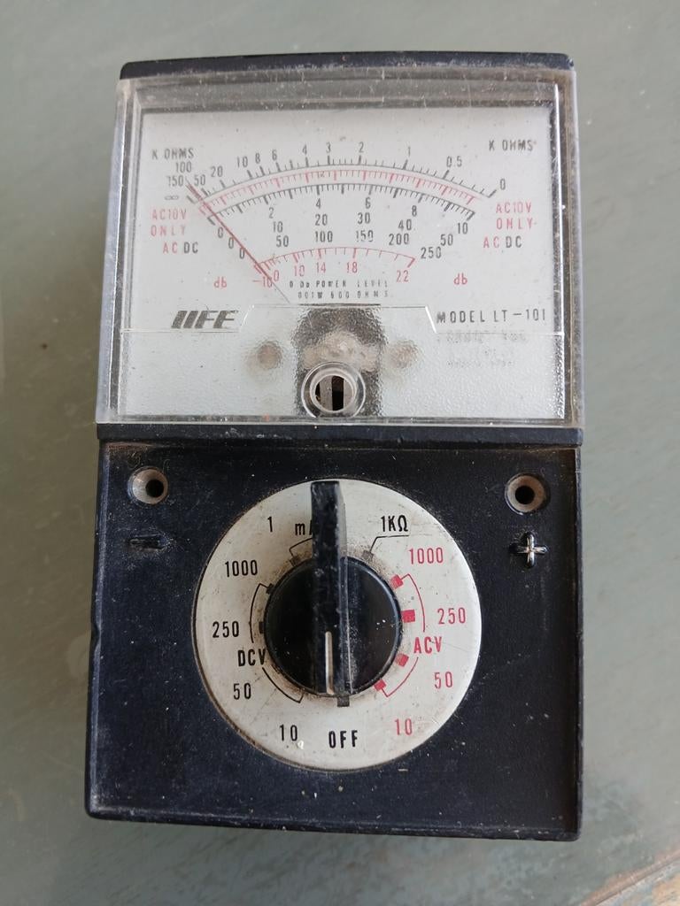 Vintage multimeter., Ophalen of Verzenden, Gebruikt