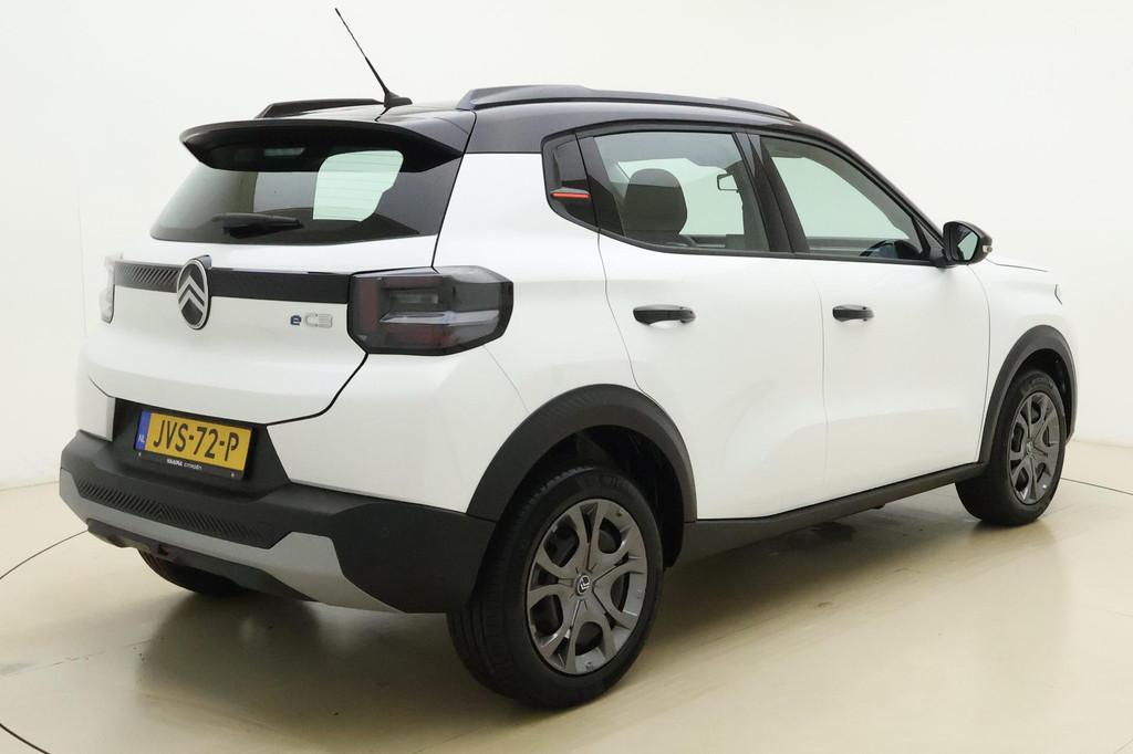 Citroen Ë-C3 Plus 113pk Comfort Range 44 kWh | Demo | Parke, Gebruikt, Parkeersensor, Origineel Nederlands, Grijs